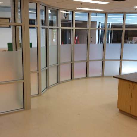 Privacy Film can enhance the look of any office .
